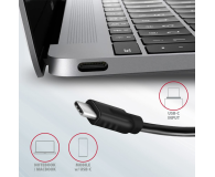 AXAGON HMC-4G2, USB 10Gbps hub, porty 2x USB-A, 2x USB-C - 1353434 - zdjęcie 4